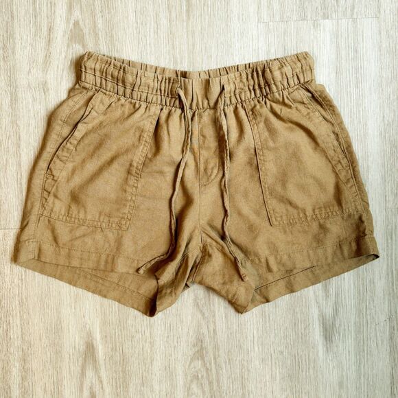 Womens Old Navy Drawstring Tie Cargo Summer Shorts Size XS With Pockets - Picture 2 of 5